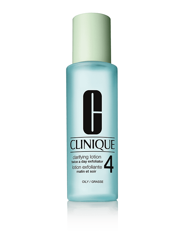 Clarifying Lotion 4, Exfoliating lotion for oily skin. Sweeps away excess oil that can lead to breakouts. Preps skin for moisturizer—exfoliated skin is more receptive to hydration and treatment products. Dermatologist-developed.&lt;br&gt;&lt;br&gt;&lt;b&gt;Benefits:&lt;/b&gt; Exfoliate&lt;br&gt;&lt;br&gt;&lt;b&gt;Key Ingredients:&lt;/b&gt; Witch Hazel, Salicylic Acid&lt;br&gt;&lt;br&gt;&lt;b&gt;Skin Type:&lt;/b&gt; Oily&lt;br&gt;&lt;br&gt;&lt;b&gt;Category:&lt;/b&gt; Skincare