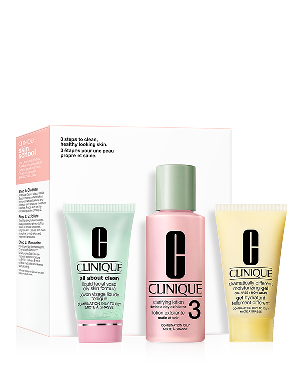 3-Step Skincare Set for Skin Type 3, 3 steps to clean, healthy looking skin. &lt;br&gt;&lt;br&gt;Category: Skincare